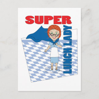 Lunch Lady - Super Lunch Lady Postcard