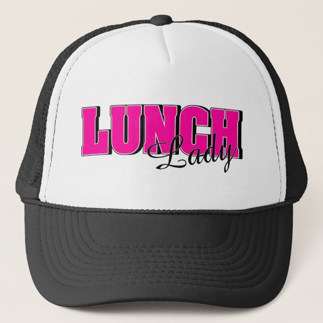 Lunch Lady Trucker Hat (Front)