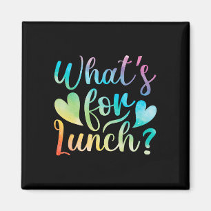 Lunch Lady What's For Lunch School Cafeteria Crew  Magnet