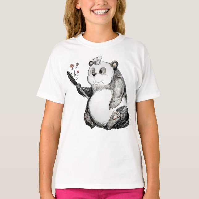 Lunch Panda T-Shirt (Front)