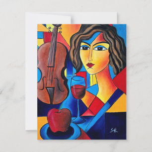 Lunch with Colors Card