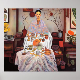 Lunch With Frida - Canvas Art Print
