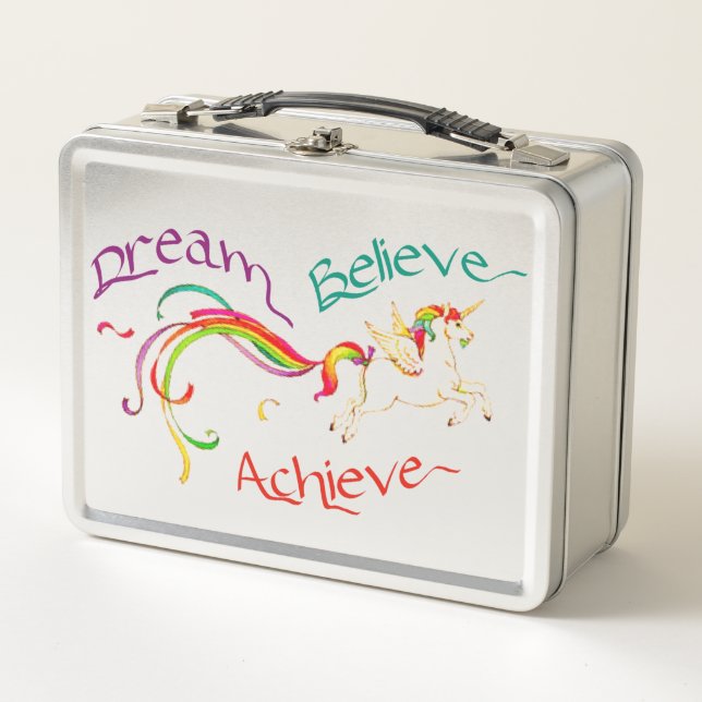 Lunchbox - Dream Believe Achieve (Front)