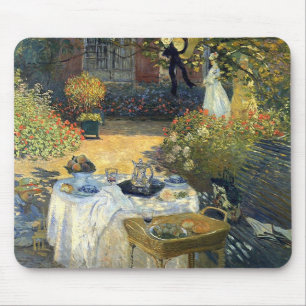 Luncheon By Claude Monet Mouse Pad
