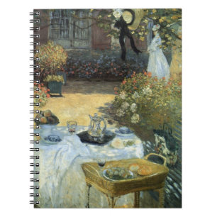 Luncheon by Claude Monet, Vintage Impressionism Notebook