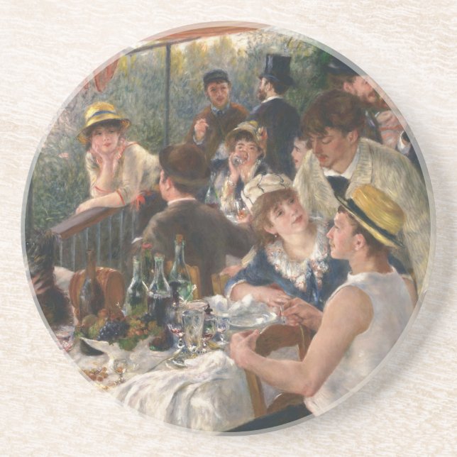 Luncheon of the Boating Party - Auguste Renoir Coaster (Front)