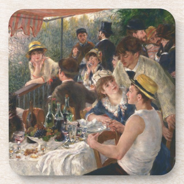 Luncheon of the Boating Party - Auguste Renoir Coaster (Front)