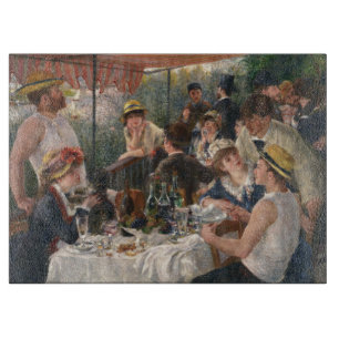 Luncheon of the Boating Party - Auguste Renoir Cutting Board