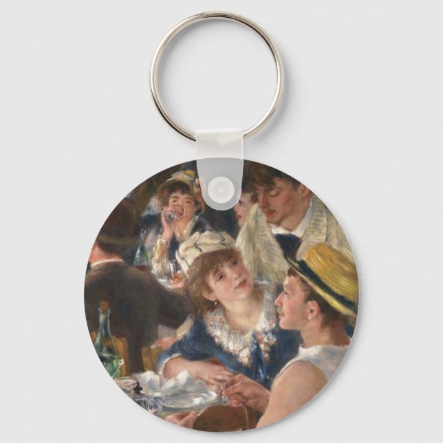 Luncheon of the Boating Party - Auguste Renoir Key Ring (Front)