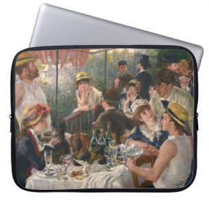 Luncheon of the Boating Party - Auguste Renoir Laptop Sleeve