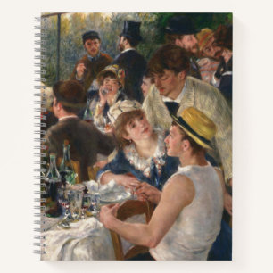 Luncheon of the Boating Party - Auguste Renoir Notebook