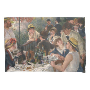 Luncheon of the Boating Party - Auguste Renoir Pillowcase