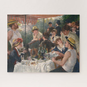 Luncheon of the Boating Party by Pierre A. Renoir Jigsaw Puzzle