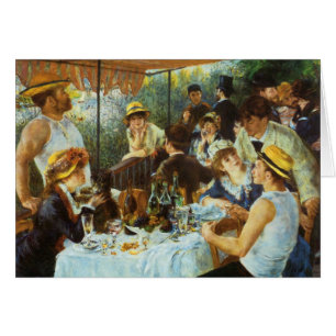 Luncheon of the Boating Party by Pierre Renoir