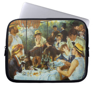 Luncheon of the Boating Party by Pierre Renoir Laptop Sleeve