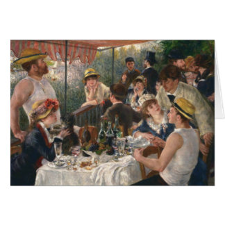 Luncheon of the Boating Party by Renoir