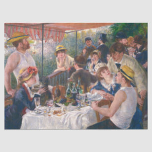 Luncheon of the Boating Party by Renoir Tissue Paper