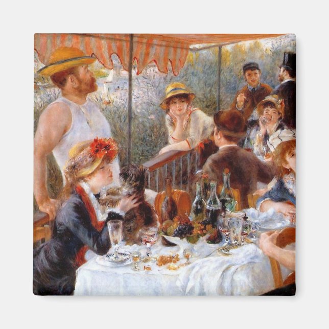 Luncheon of the Boating Party Magnet (Front)