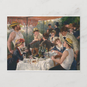 Luncheon of the Boating Party - Renoir Postcard