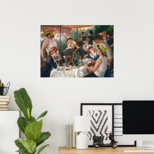 Luncheon of the Boating Party   Renoir   Poster
