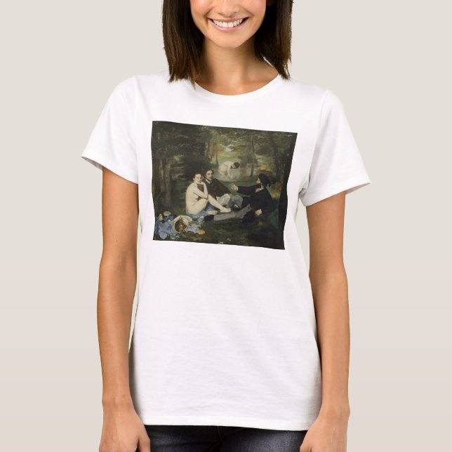 Luncheon on the Grass by Edouard Manet T-Shirt (Front)