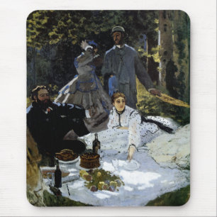Luncheon on the Grass (Le déjeuner sur l'herbe) Mouse Pad