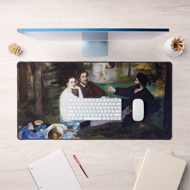 Luncheon on the Grass, Manet Desk Mat (Office 1)