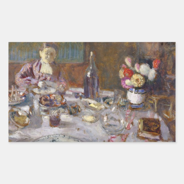 Luncheon Rectangular Sticker (Front)