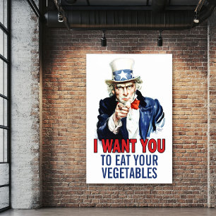 Lunchroom Poster: Add Your Own Text Poster