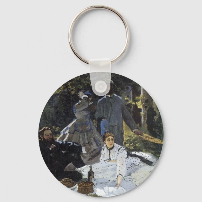 Lunchtime on the Grass Key Ring (Front)