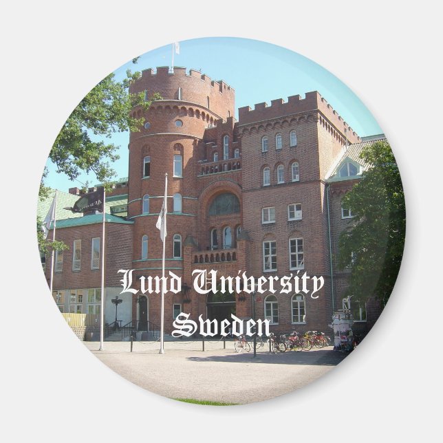 Lund University Castle Magnet (Front)