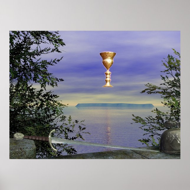 Lundy, the Grail island Poster (Front)