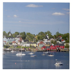 Lunenberg, Nova Scotia, Canada. 2 Ceramic Tile