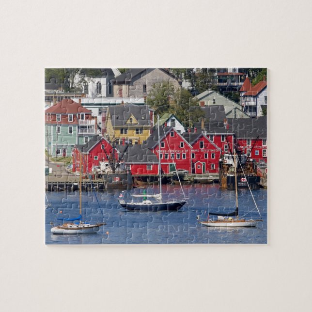 Lunenberg, Nova Scotia, Canada. 3 Jigsaw Puzzle (Horizontal)
