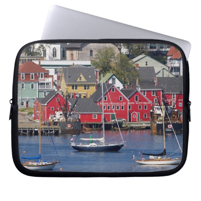 Lunenberg, Nova Scotia, Canada. 3 Laptop Sleeve (Front)
