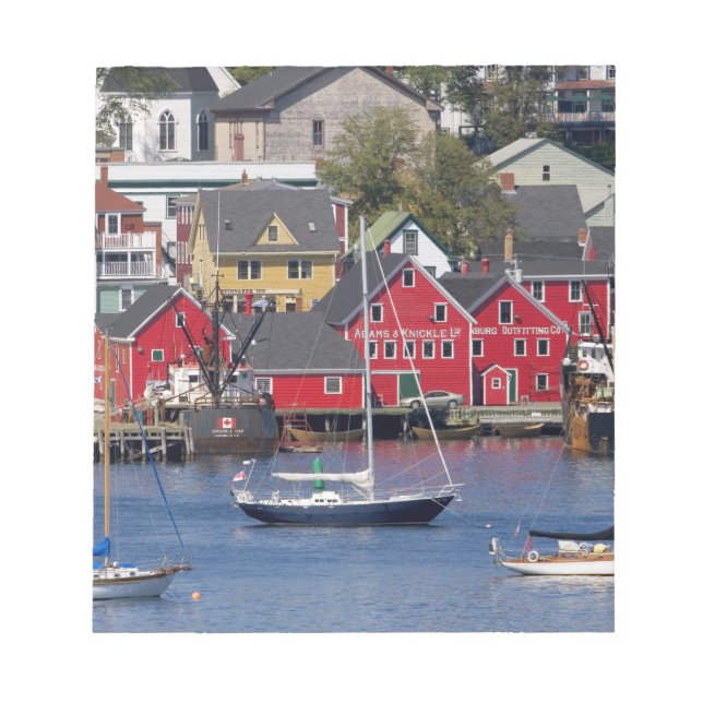 Lunenberg, Nova Scotia, Canada. 3 Notepad (Front)