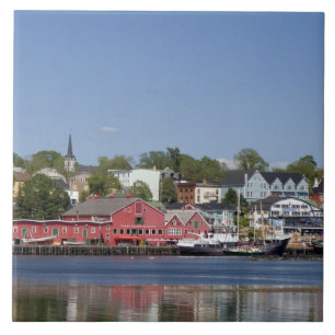Lunenberg, Nova Scotia, Canada. 4 Ceramic Tile