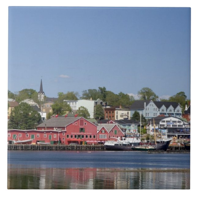 Lunenberg, Nova Scotia, Canada. 4 Ceramic Tile (Front)