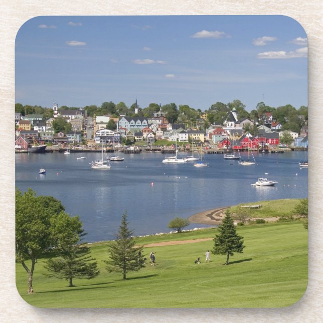 Lunenberg, Nova Scotia, Canada. Coaster (Front)