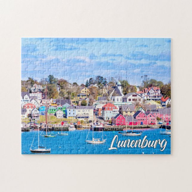 Lunenburg, Nova Scotia, Canada Jigsaw Puzzle (Horizontal)