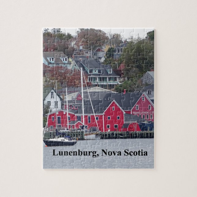 Lunenburg Nova Scotia Jigsaw Puzzle (Vertical)