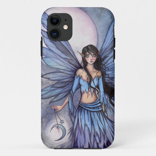 Lunetta Little Moon Fairy Fantasy Art Case-Mate iPhone Case (Back)