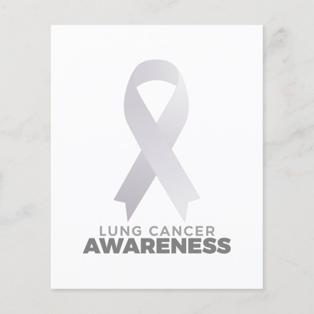 Lung Cancer Awareness Flyer (Front)