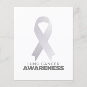 Lung Cancer Awareness Flyer