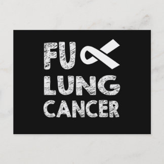 Lung Cancer Awareness Pearl Ribbon Invitation Postcard