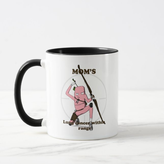 Lung cancer gift your mum mug (Left)