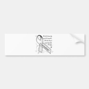 Lung Cancer Survivor Bumper Sticker