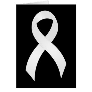 Lung Cancer White Ribbon