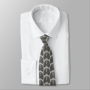 Lung Drawing Neck Tie
