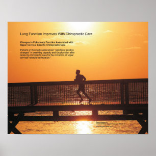 Lung Function Improves With Chiropractic Care Poster